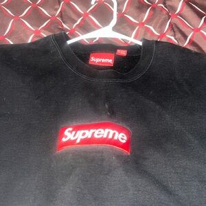 supreme box logo crewneck